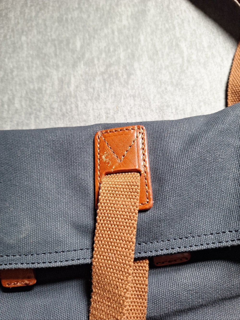 Tourbon  Canvas Clip-on Quick-release Bike Panniers Versatile Shoulder Bag - Picture 6 of 16
